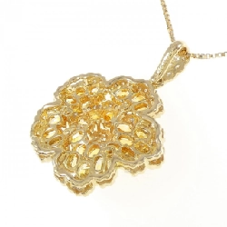 K18YG/K18WG Hoa Sapphire Dây Chuyền 3.58CT - Hàng hiệu Chính hãng 863054