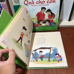 II Sách Thiếu Nhi: Quà Cho Con _ 100 Bài Thơ, 100 Kỹ Năng Sống - Nguyễn Huy Hoàng - 2016 726859