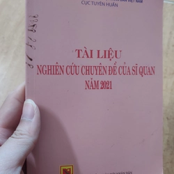 Tài liệu nghiên cứu chuyên đề của sĩ quan năm 2021 224131