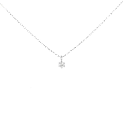 Dây chuyền kim cương PT Solitaire 0.05CT - Hàng hiệu Chính hãng