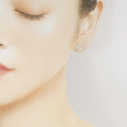 Bông tai kim cương PT900 hình hoa 0.40CT - Hàng hiệu Authentic 868224