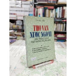 Thơ Văn Nước Ngoài Trên Trang Sách Phổ Thông Trung Học - Tạ Đức Hiền