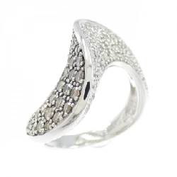 Nhẫn kim cương K18WG/K18BG 0.53CT - Hàng hiệu Chính hãng