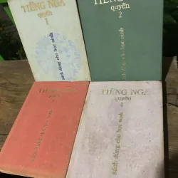 Học tiếng Nga, dùng cho học sinh, quyển 1-2-3-4, in tại Nga