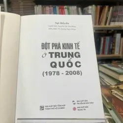ĐỘT PHÁ KINH TẾ Ở TRUNG QUỐC(1978-2008)- NGÔ HIỂU BA 553310
