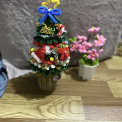 Thông  kẽm nhung hand make 20-25cm 731053