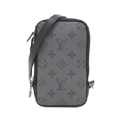 Túi đeo chéo Louis Vuitton Monogram Eclipse Reverse Double Phone Pouch M69534