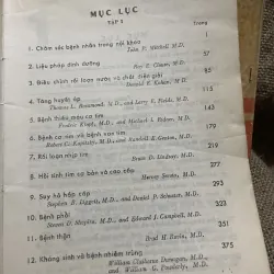Sổ tay điều trị nội khoa 1-2, tài liệu dịch  1000303
