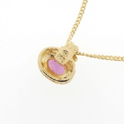 Dây chuyền ruby K18YG 0.26CT - Hàng hiệu chính hãng 860657