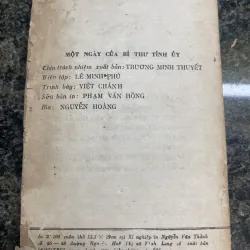 Một ngày của bí thư tỉnh uỷ Trần Bạch Đằng XB 1985 787275