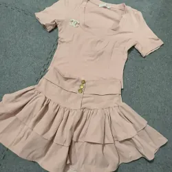 Set áo váy hồng 1008554