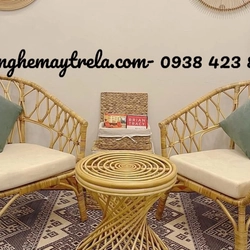 Ghế sofa đơn mây vuông 493231