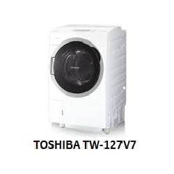 (Used 90%) Máy giặt sấy block Toshiba TW 127V7 giặt 12 kg sấy 7 kg 56370