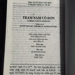 Combo trăm năm + thổ tả bìa cứng 722677