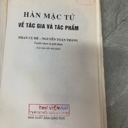 Hàn Mặc Tử về tác gia và tác phẩm  295863