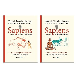 Combo 2 Cuốn Sapiens: Lược Sử Loài Người Bằng Tranh - Yuval Noah Harari 70757