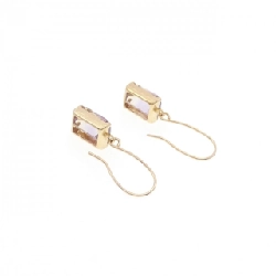 K10YG Ametrine Bông tai - Hàng hiệu Chính hãng 872700