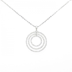 Dây chuyền kim cương 18KWG/750WG - Hàng hiệu Authentic