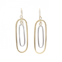 K18YG/K18WG Bông tai - Hàng hiệu Authentic