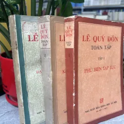 LÊ QUÝ ĐÔN TOÀN TẬP (TẬP 1, 2, 3) 1019251
