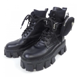 Giày boot PRADA Monolith Logo Tam Giác 1T255M - Hàng hiệu Chính hãng 828407