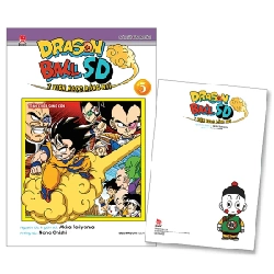 Dragon Ball SD - 7 Viên Ngọc Rồng Nhí - Tập 5: Trận Chiến Sống Còn - Akira Toriyama, Naho Ohishi (Mới 100%) Truyện tranh, NXB Kim Đồng - SÁCH ĐẠI HỌC