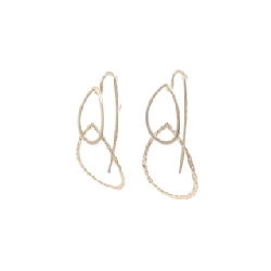 Bông tai K10YG Agat - Hàng hiệu Chính hãng 845149