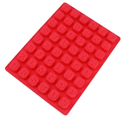 Khuôn silicon làm bánh, rau câu, socola 24 chữ cái, 10 số, ký tự - Mã số 1136 338421