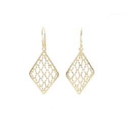 K18YG Bông tai - Hàng hiệu Chính hãng