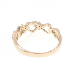 Nhẫn kim cương hình trái tim và hoa K18PG 0.05CT - Hàng hiệu chính hãng 855919