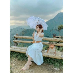 Guốc trong suốt lên chân dáng cao size 36 8917