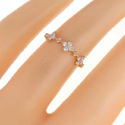 Nhẫn kim cương hoa K18PG 0.15CT 670415