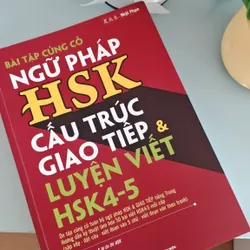 Pass sách Ngữ pháp HSK cấu trúc giao tiếp và luyện viết HSK 4-5 còn mới 99% 698099