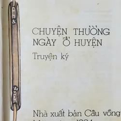 CHUYỆN THƯỜNG NGÀY Ở HUYỆN 703928