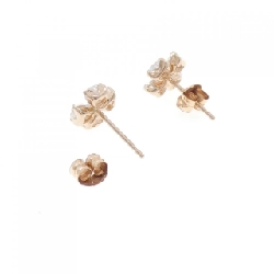 Bông tai hình khối hoa 4゜C 665674