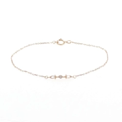 K10PG Vòng tay kim cương 0.014CT - Hàng hiệu Chính hãng 870149