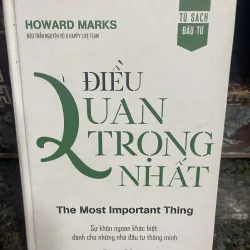 Điều quan trọng nhất Howard Marks