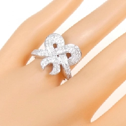Nhẫn kim cương Pavé K18WG 0.70CT 671124