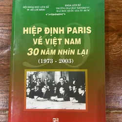 Hiệp định Paris về việt nam 30 năm nhìn lại (1973-2003) (k3)