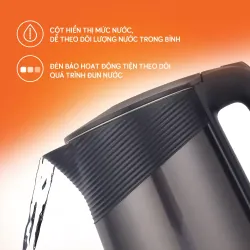 ☕ UNIE UE-302 – Ấm siêu tốc inox 304 bền bỉ, an toàn cho sức khỏe gia đình 787304