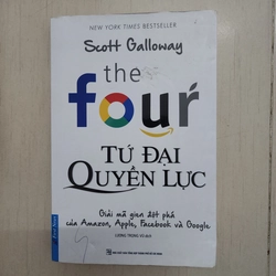 Sách The Four Tứ đại quyền lực của Scott Galloway mới 90%