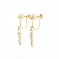 K18YG Bông tai kim cương 0.30CT - Hàng hiệu Chính hãng 874036