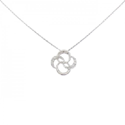 K18WG Dây chuyền kim cương 0.05CT - Hàng hiệu Chính hãng