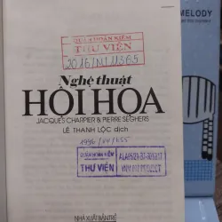 Sách: Nghệ thuật Hội Hoạ - Tác giả: Jacques Chapier và Pierre Seghers (A3) 597599