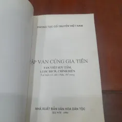Tập VĂN CÚNG GIA TIÊN 565329