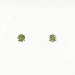 K18WG Tourmaline Bông tai - Hàng hiệu Authentic