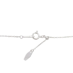 K18WG Dây chuyền kim cương hình trái tim 0.44CT - Hàng hiệu Chính hãng 861386