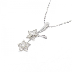 K18WG Hoa Tai Kim Cương Dây Chuyền 0.26CT - Hàng hiệu Chính hãng 861293