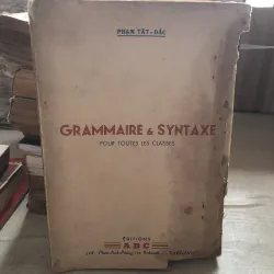 Grammaire & Syntaxe
