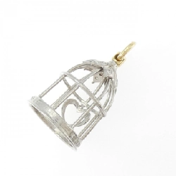 K18WG/K18YG Mặt dây chuyền hình trái tim kim cương 0.415CT - Hàng hiệu Chính hãng 864652